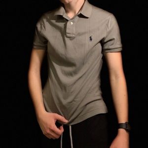Polo Ralph Lauren Gray Short Sleeeve Shirt